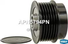 шкив генератора! Jeep Cherokee 2.5/2.8 CRD 01>, Dodge Caravan 3.3/3.8 00> Krauf арт. APN5794PN