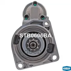 Стартер AUDI 80, A4, A6  1.6,1.8,2.2, VW Passat, Santana 1.5,1.6,1.8,1.9 (85-) Krauf арт. STB0606BA
