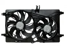 Вентилятор радиатора 180+400 W, 300+385 mm (с рамкой) RENAULT MASTER III - 2.3 dCi 10- LORO арт. 042-014-0010