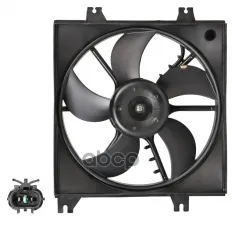 Крыльчатка с эл. мотором HYUNDAI ACCENT (99-) M/A LUZAR LFC0800 (2538025000) LUZAR арт. LFc 0800