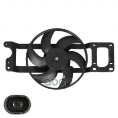 Крыльчатка с эл.мотором RENAULT LOGAN (04-) LUZAR LFC0970 (6001550770) LUZAR арт. lfc-0970