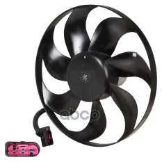 Крыльчатка с эл. мотором SKODA OCTAVIA (96-)/VW GOLF IV (96-) LUZAR LFC18J1 (1C0 959 455) LUZAR арт. LFC18J1