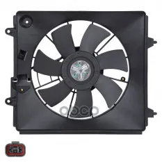 Крыльчатка с эл. мотором HONDA CR-V III (06-) 2.0i/2.4i LUZAR LFAC2320 (38615-RZA-A01) LUZAR арт. LFAC2320