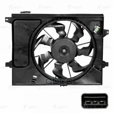 Э/вентилятор охл. для а/м KIA Soul II (14-) 1.6i/2.0i (с кожухом) (LFK 0819) LUZAR арт. LFK0819