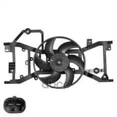 Крыльчатка с эл.мотором RENAULT LOGAN II LUZAR LFK0978 (214812218R) LUZAR арт. LFK0978