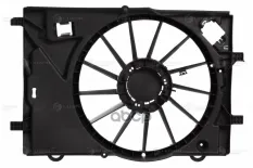 Кожух э/вентилятора охл. для а/м Chevrolet Aveo T300 (11-)/Opel Mokka (13-) (LFS 0595) LUZAR арт. LFS0595