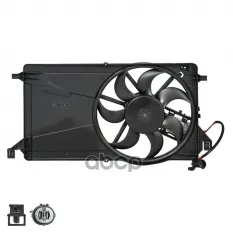 Электровентилятор охлаждения для а/м Mazda 3 (BK) (03-) 2.0i (с кожухом) (LFK 2520) LUZAR арт. LFK2520
