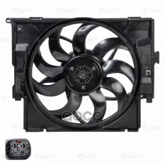 Э/вентилятор охл. для а/м BMW 3 (F30) (11-) (с кожухом) (400W) (LFK 2603) LUZAR арт. LFK2603