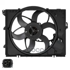 Э/вентилятор охл. для а/м BMW 3 (E90) (05-)/1 (E81) (04-) (с кожухом) (400W) (LFK 26173) LUZAR арт. LFK26173