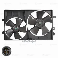 Э/вентилятор охл. для а/м Geely Emgrand EC7 (09-) 1.5i/1.8i (2 вент.) (с кожухом) (LFK 3010) LUZAR арт. LFK 3010