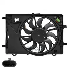 Э/вентилятор охл. для а/м Chevrolet Aveo T300 (11-)/Opel Mokka (13-) (с кожухом и резист.) LUZAR LFK 0595 LUZAR арт. LFK 0595