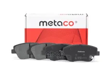 Колодки тормозные передние к-кт METACO арт. 3000-274