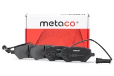 Колодки тормозные передние к-кт METACO арт. 3000-328