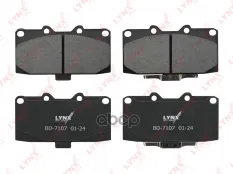 Колодки тормозные передние SUBARU Impreza 2.0-2.0 00> LYNXauto арт. bd-7107