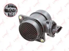 Датчик массового расхода воздуха GAZ Gazelle 2.3-2.5 94-13 / Sobol 2.3-2.5 97-13 / Volga 2.3 07-10 LYNXauto арт. dm-1406