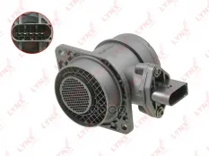Датчик массового расхода воздуха AUDI A3 1.9D 96-12 / A4 1.9D 00-04  SKODA Fabia I-II 1.4D-1.9D 99-1 LYNXauto арт. dm-1463