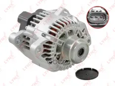 Генератор HYUNDAI Santa Fe (09-) (2.4) KIA Sorento (09-) (2.4) 14В 110A LYNX LYNXauto арт. EA1213