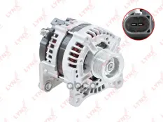 Генератор GAZ Gazelle Business 2.8 TD 10>, Gazelle Next 2.8 TD 13>, Sobol 2.8 TD 10> (под колодку 120A) LYNXauto арт. EA1241