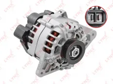 генератор! 12V 90A со шкивом Hyundai Accent/Elantra/Getz 1.4-2.0i 00> LYNXauto арт. EA1280