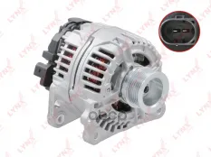 генератор! 12V 90A со шкивомAudi A3/TT, VW Golf IV/Bora,Skoda Fabia/Octavia 1.4-1.8 98> LYNXauto арт. EA1312