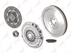комплект сцепления! с маховиком Audi A3, VW Golf/Jetta/Passat/Touran 1.9TDi 03> LYNXauto арт. CL2648