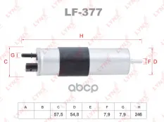 Фильтр топливный LYNXauto арт. LF-377