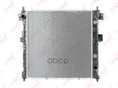радиатор охлаждения паяный! AКПП SsangYong Kyron 2.0D-2.7D 05> LYNXauto арт. RB1118