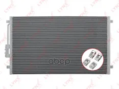Радиатор кондиционера CHRYSLER Voyager (01-) LYNX LYNXauto арт. RC0192