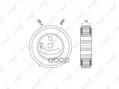 ролик натяжной ремня НО! Suzuki Grand Vitara/XL-7 2.5/2.7 98> LYNXauto арт. PB5025