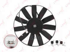 вентилятор охлаждения! ГАЗ 2217/2705/2752/3110/31105/3221/3302 LYNXauto арт. RF1597