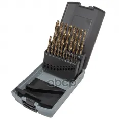Набор сверл 1.0-10.0 х 0 5 мм 19пр. HSS-CO Spiralbohrer (Metall) Licota арт. gm-bs19c