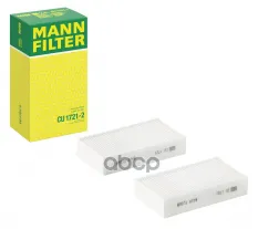 Фильтр салона (упаковка 2 шт) MANN-FILTER арт. CU1721-2