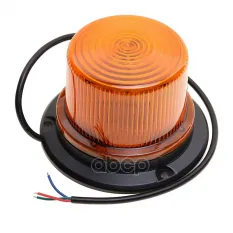 Маяк импульсный 12/24V светодиодный стационарный желтый MEGAPOWER MEGAPOWER Automotive арт. 370-34-004
