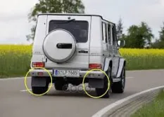 Брызговик зад W463 RH MERCEDES-BENZ арт. 'A4608891005