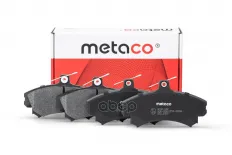 Колодки тормозные передние к-кт METACO арт. 3000-132