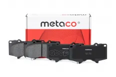 Колодки тормозные передние к-кт METACO арт. 3000-021