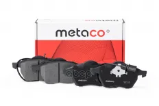 Колодки тормозные передние к-кт METACO арт. 3000-034