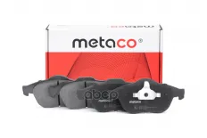 Колодки тормозные передние к-кт METACO арт. 3000-300