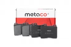 Колодки тормозные передние к-кт METACO арт. 3000-310
