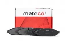 Колодки тормозные передние к-кт Chrysler Pacifica (2003-2008) METACO арт. 3000-334