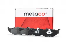 Колодки тормозные передние к-кт METACO арт. 3000-346