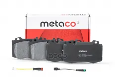 Колодки тормозные передние к-кт METACO арт. 3000-211