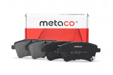 Колодки тормозные передние к-кт METACO арт. 3000-373