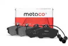 Колодки тормозные передние к-кт METACO арт. 3000-079