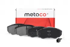 Колодки тормозные передние к-кт Fiat Ducato 244 (+ЕЛАБУГА) (2002-2006), Citroen Jumper 244 (2002-200 METACO арт. 3000-086