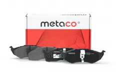 Колодки тормозные передние к-кт Chrysler 300M (1998-2004), Chrysler Voyager/Caravan (1996-2001) METACO арт. 3000-092