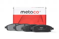 Колодки тормозные передние к-кт Jeep Commander (XK) (2006-2010), Jeep Grand Cherokee (WH/WK) (2005-2 METACO арт. 3000-234