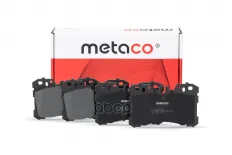 Колодки тормозные передние к-кт METACO арт. 3000-405