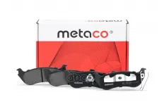 Колодки тормозные задние дисковые к-кт Jeep Liberty (KJ) (2002-2006), Jeep Cherokee (KJ) (2002-2006) METACO арт. 3010-132