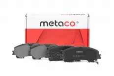 Колодки тормозные передние к-кт METACO арт. 3000420